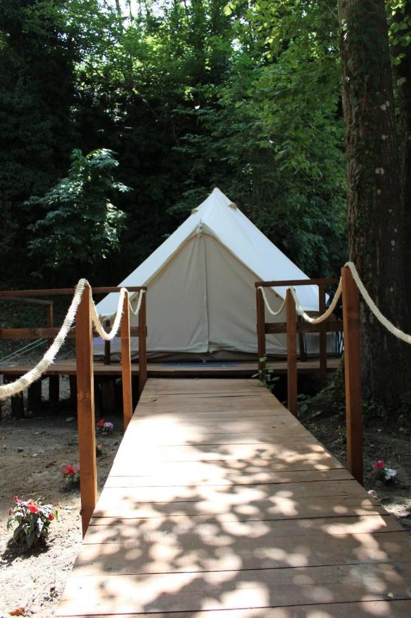 River Tribe Glamping Laino Borgo ภายนอก รูปภาพ